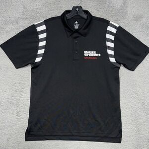 Foot Locker House‎ Of Hoops Shirt Men's Sz S Black Polo Employee Uniform Referee